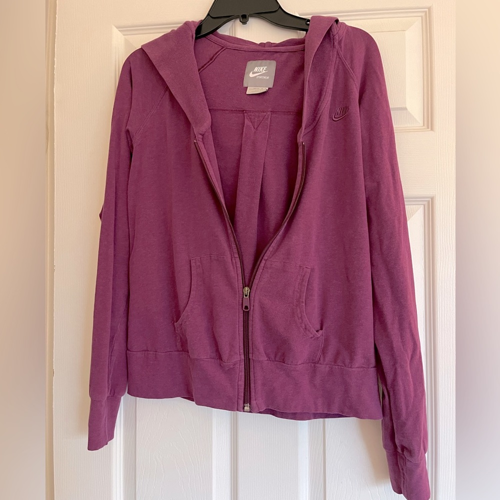 Nike purple hoodie